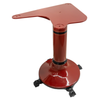 Pedestal Stand For Omas Volano Slicer In Red Color With Sturdy Base And Supportive Design