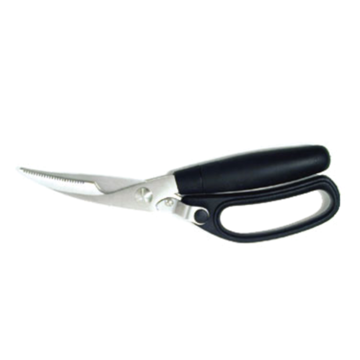 Brand PS-6607 Stainless Steel Poultry Shears with Soft-Grip Handles
