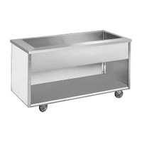 Randell RAN IC-5S 72"W Mobile Iced Cold Food Serving Counter