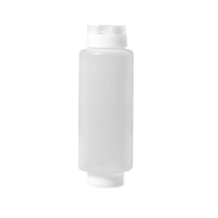 Bouteille compressible pour condiments en polyéthylène souple Omcan 81163 de 16 oz