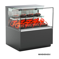 Structural Concepts NR3640HSSV Reveal® 35.75" Heated Self-Service Floor Display Case