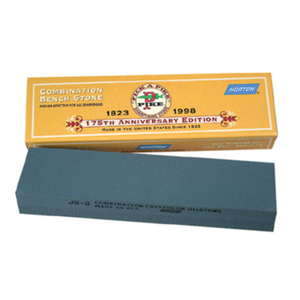 Victorinox 4.3391.2 Crystolon Bench Combination Sharpening Stone 8" x 2"
