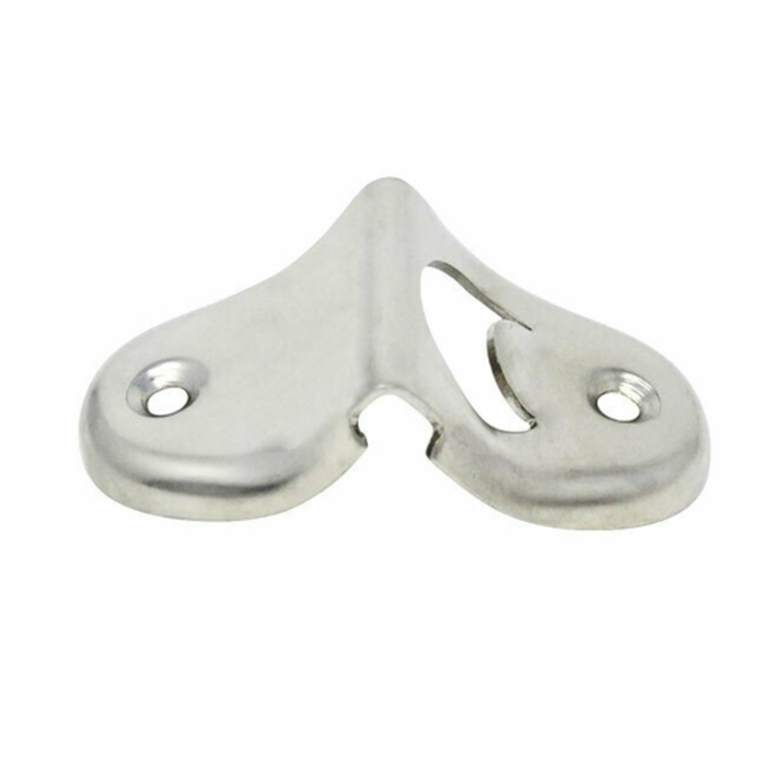Omcan 80848 Compact Commercial Grade Wall Mounted Beverage Bottle Opener replacement wall mount opener plate, stainless steel