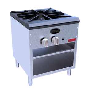 Royal SSPR-110 18" x 21" Gas Stock Pot Range 100,000 BTU