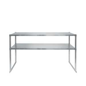 Atosa SOD1272 72 x 12 Stainless Steel Double Table Overshelf