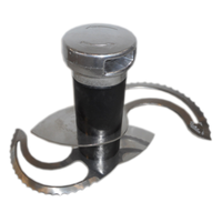 Dito Sama 653299 Serrated Blade Rotor For High-Performance Cutter-Mixer Featuring Sleek Stainless Steel Design
