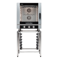 Turbofan EC40M7/SK40A Electric Combi Oven with Stand, 7 Pans