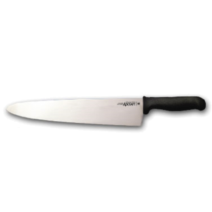 Adcraft CUT-12COKBL Advantage Series 12" Wide Cook's Knife Black