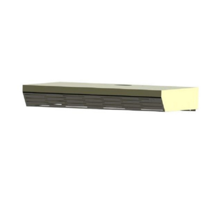 Omcan 41607 Stainless Steel Exhaust Hood for 40635 & 40636 Ovens