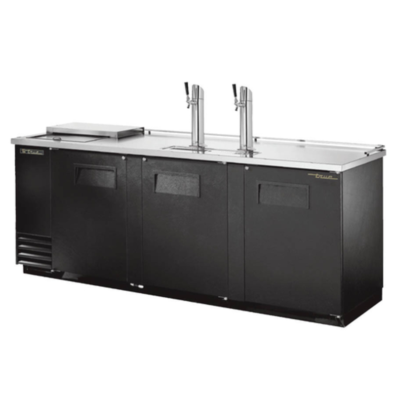 True TDD-4CT-HC 90 3/8" Direct Draw Beer Dispenser Cooler For Bars And Restaurants
