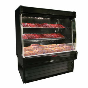 Howard McCray SC-OM35E-4L-B-LED Meuble de vente libre-service ouvert autonome de 51 po de large