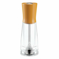 Omcan 43700 TRE SPADE Tosca Series Salt Mill - 6" Tall