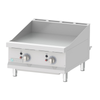 Eurodib TG24T 24x20 Inch Gas Countertop Griddle With Thermostat Control