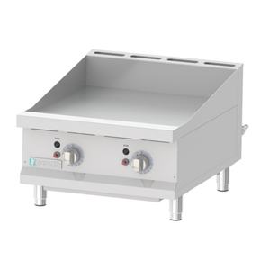 Eurodib TG24T 24x20 Inch Gas Countertop Griddle With Thermostat Control