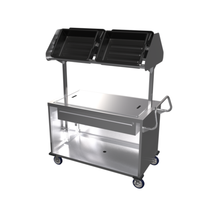 Winholt SS-BC-2748-INSULIB-DTOS 55.2" x 28.6" Vending Merchandiser Kiosk
