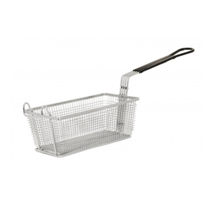 Omcan 80553 Fryer Basket, 11" x 5-5/8" Nickel-Plated Iron