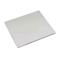 Waring WPO100PS 16" x 14" Square Glazed Ceramic Pizza Stone