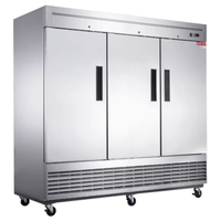 New Air NSR-182-H 82.63-Inch 64.8 cu. ft. Triple Door Refrigerator
