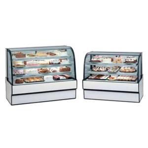 Federal CGR5048 50.13"W Curved Glass Refrigerated Bakery Display Case