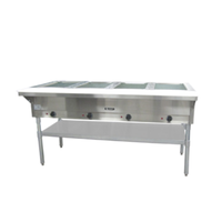 Adcraft ST-240/4 Electric Hot Food Serving Counter 63.75"L x 31"W