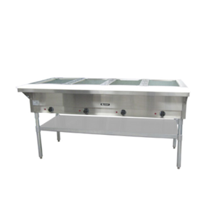 Adcraft ST-240/4 Electric Hot Food Serving Counter 63.75"L x 31"W