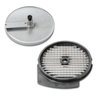 Eurodib 650225 Dicing Kit, 10mm Cube Slicer Disc Plate for Food Processor, 175mm Diameter