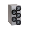 Antunes DACS-50 15"W Countertop 5-Tube Cup Dispenser Cabinet For Efficient Cup Dispensing And Hygiene
