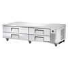 True TRCB-82-HC 82-inch Refrigerated Chef Base Equipment Stand With Four Drawers For Convenient Storage