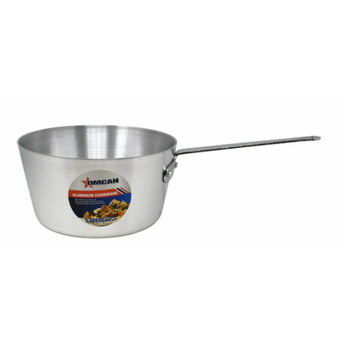Omcan 43347 7 Qt. Commercial Grade Heavy-Duty Aluminum Sauce Pan