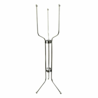 Omcan 80837 Stainless Steel Stand for Wine Bucket Cooler 32-inch, 32-inch stainless stand for wine or champagne bucket cooler