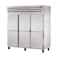 True STA3F-6HS 77.75-Inch 3-Section Solid 6-Door Reach-In Freezer