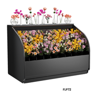 Structural Concepts FLP72 74-1/4"W Allure Self-Service Refrigerated Merchandiser