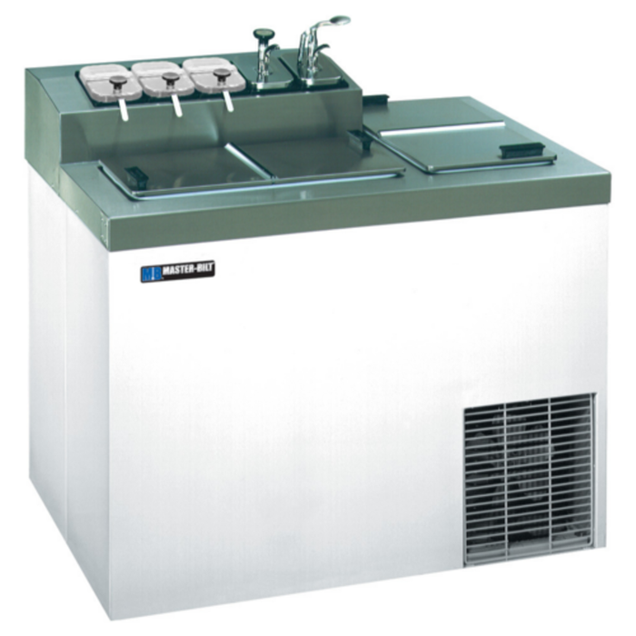 Master-Bilt FLR-60 43" Ice Cream Dipping Cabinet with Flavorail