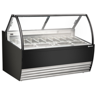 Vitrine réfrigérée à glaces Omcan 49008 (FR-CN-0013B) 13 bacs, 176,5 cm