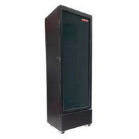 New Air NGR-23-71H 23"W One-Section Glass Door Refrigerator Merchandiser Black