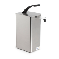 Nemco 10961 Countertop Condiment Dispenser 6-1/2"W Single 1.5 Gallon