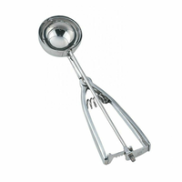 Omcan 34854 1-3/4 oz. Stainless Steel Round Bowl Disher Scoop