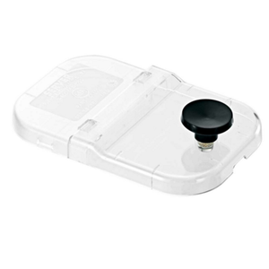 Server 80310 Clear Plastic Hinged Fountain Jar Cover, Standard Size