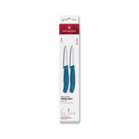 Victorinox 6.7602.2C1 | 3-1/4" Spear Point Paring Knife, Blue (2-Pack)