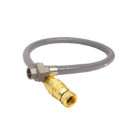 Ultrafryer 24322 Commercial Gas Connector Hose Kit, 48" Long, 255K BTU