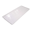 Omcan 13005 24-inch Polypropylene Market and Bakery Display Tray, white commercial bakery display tray for market pastry presentation