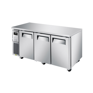 Turbo Air JURF-72-N 70-7/8"W Side Mount Dual Temp Undercounter Refrigerator/Freezer