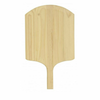 Alt Tag: OMCAN 80603 Wooden Pizza Peel with 14-Inch x 16-Inch Blade, sturdy wooden pizza peel blade for oven baking and serving