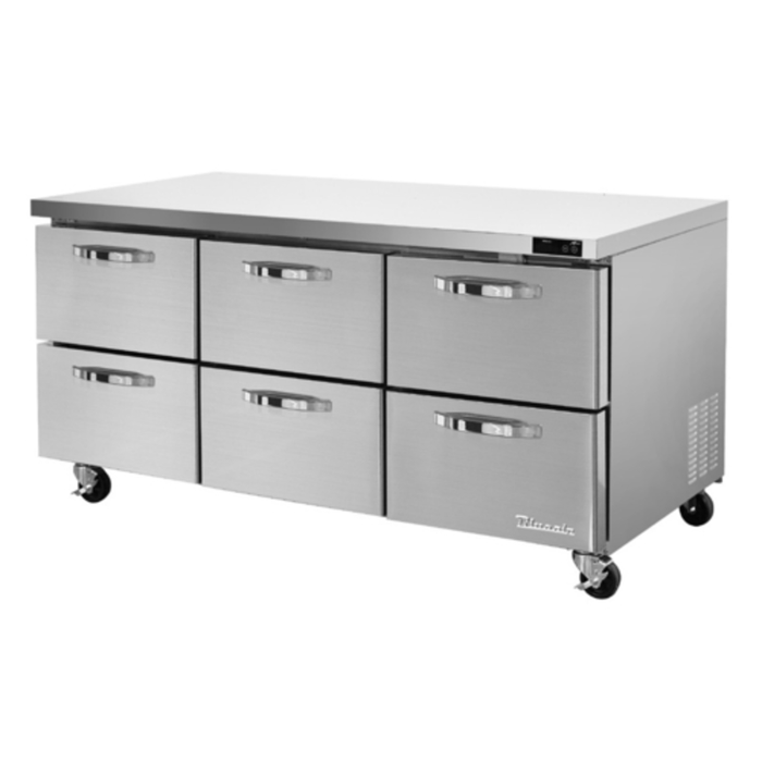 Bluenix BLUR72-D6-HC 72.4" Undercounter Refrigerator 20.2 Cu. Ft.