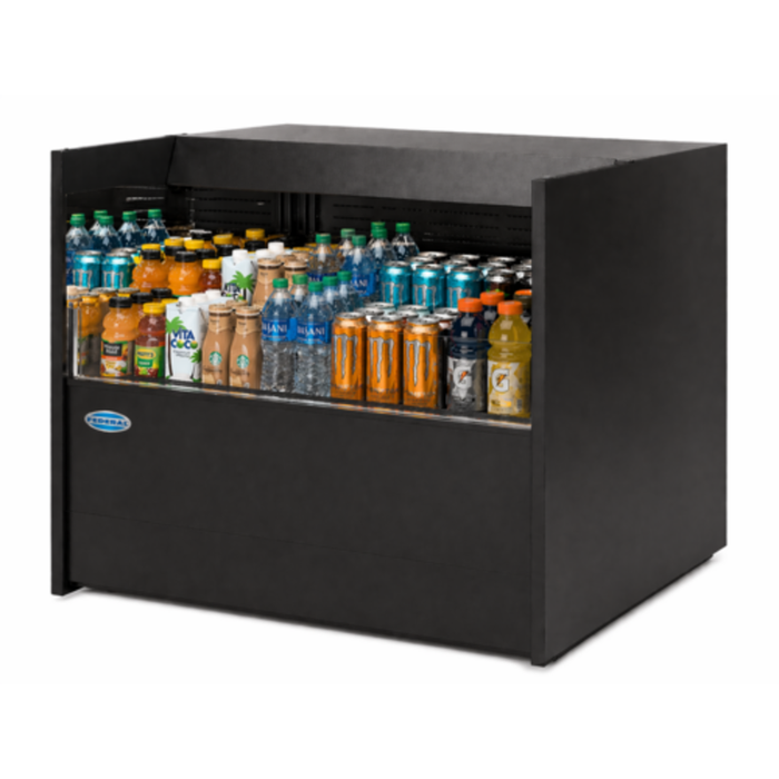 Federal UCRSL3633S-QS 35.7" Undercounter Self-Serve Refrigerated Merchandiser