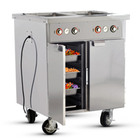 FWE HLC-2W6-7H-14-DRN 35"W Electric Hot Food Serving Counter