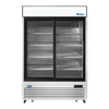 Atosa MCF8709GR Glass Door Merchandiser Refrigerator With Spacious Interior And Dual Glass Doors