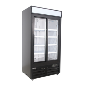 Celcold CR36SGDM 40"W 36 cu.ft. Sliding Glass Door Refrigerator