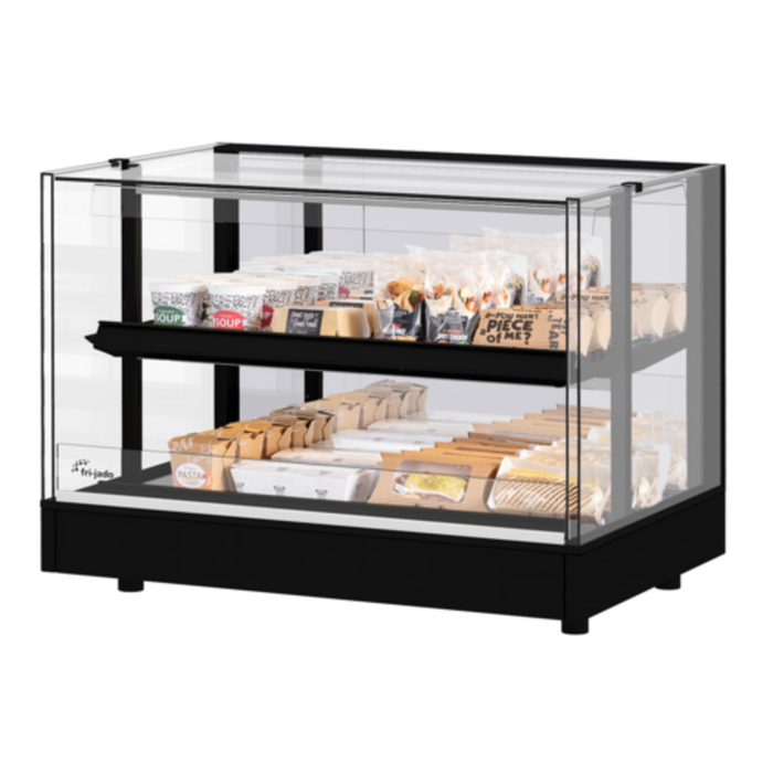 Fri-Jado 9409102 MTT 36-2 SB 36" Countertop Hot Food Display Case