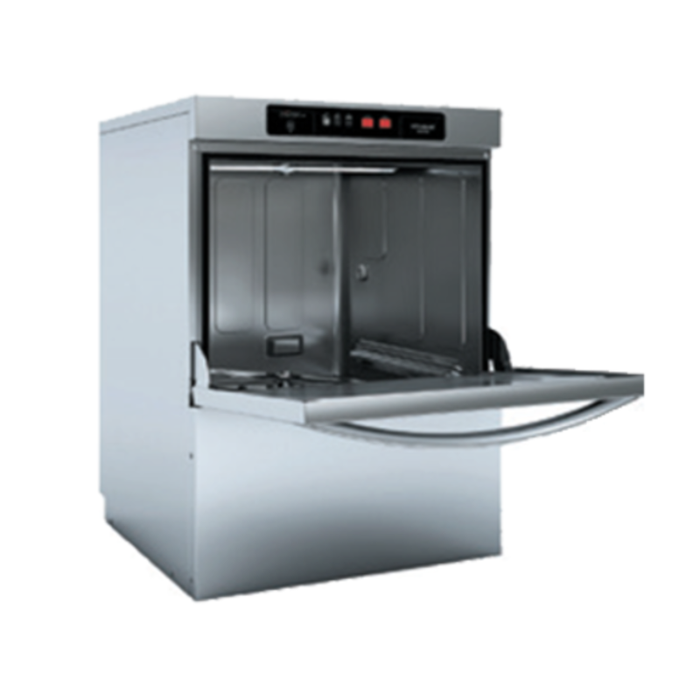 Fagor COP-504W High-Temp Undercounter Dishwasher With Open Door For Loading And Unloading Dishes